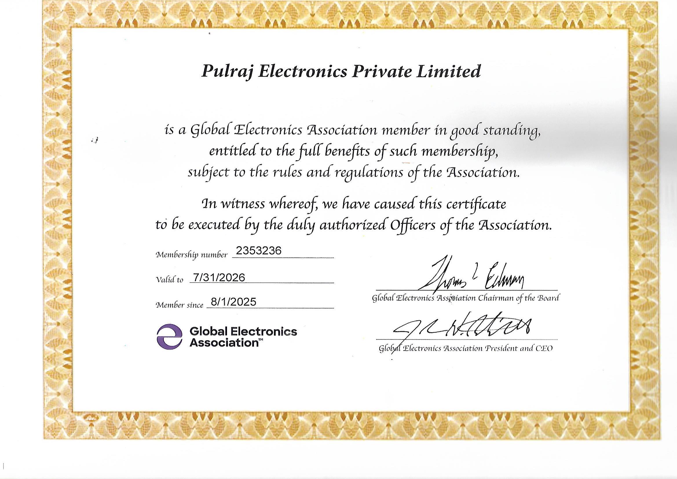 Global Electronics Association